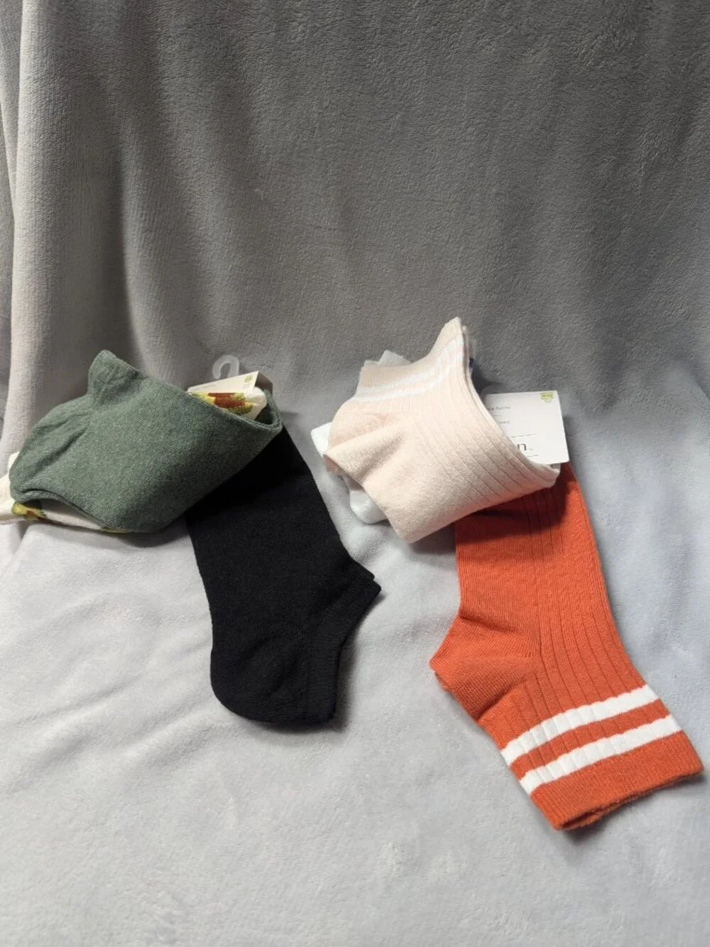 NWT Women’s Sock Bundle Lot of 10 Pairs Auden, A New Day & Hello Socks Size 4-10